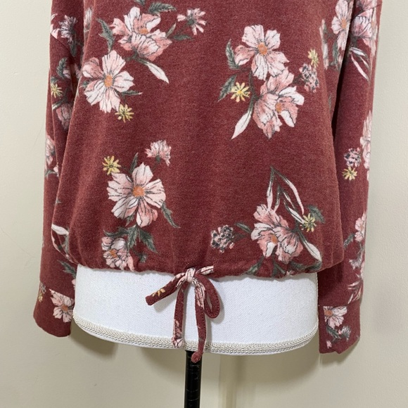 Nwt Moondance || Woman’s pull over floral sweater Sz Medium - Picture 9 of 10